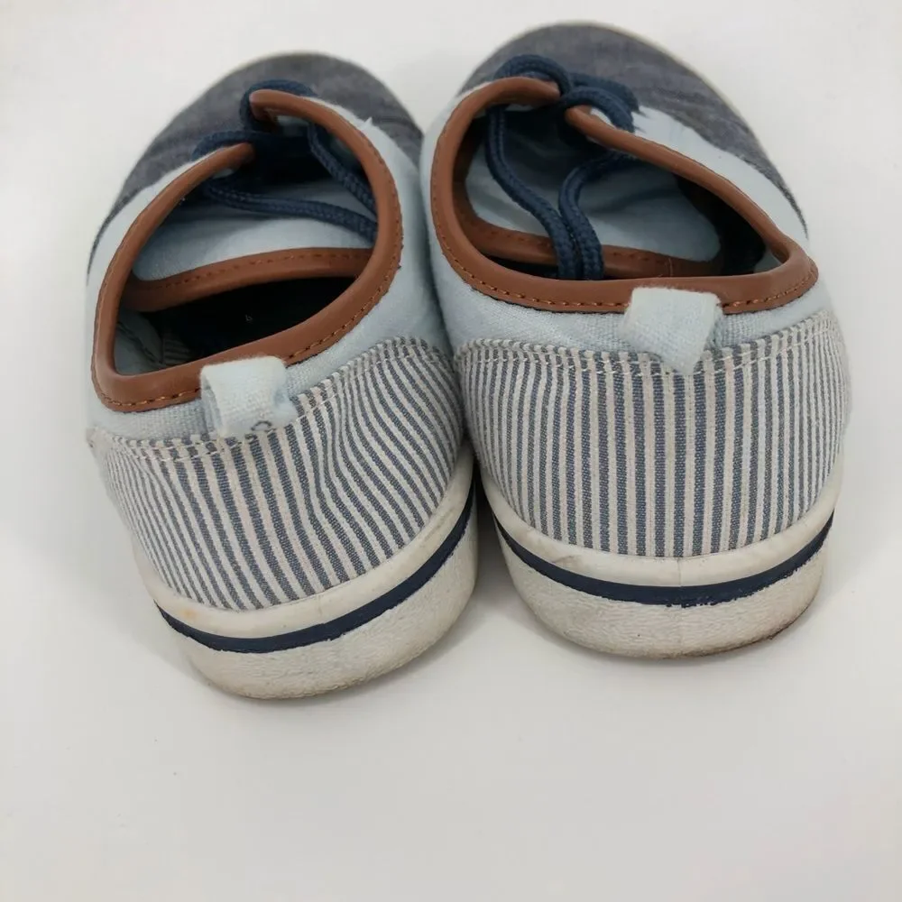 Oshkosh Boys Sneakers Size 2 Blue‎ Lace Up Dressy Casual